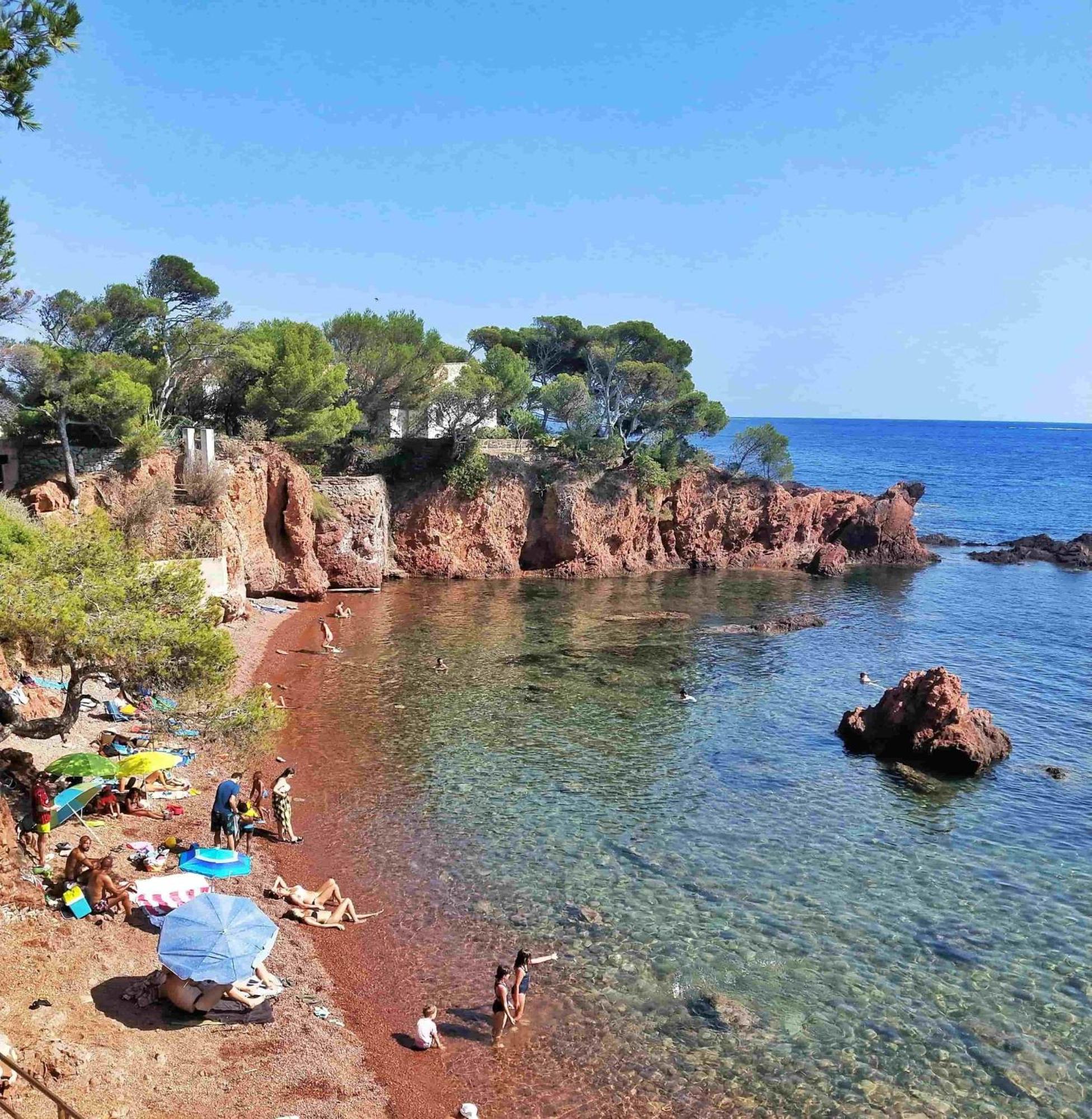 Studios Raffines Avec Terrasses - Plages, Ville Et Gare A Pied - Maison Raphael Saint-Raphael (Var) Exterior foto