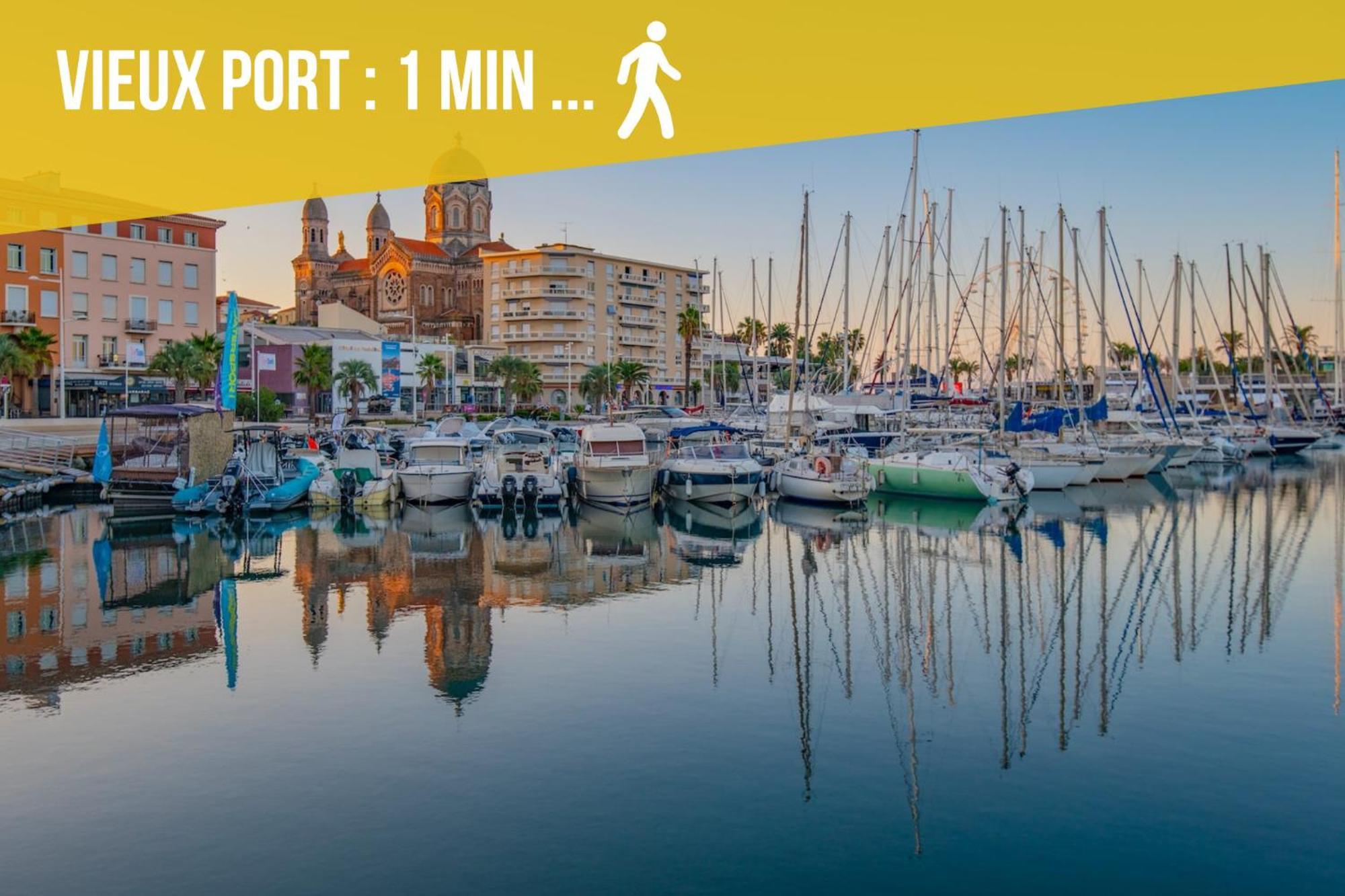 Studios Raffines Avec Terrasses - Plages, Ville Et Gare A Pied - Maison Raphael Saint-Raphael (Var) Exterior foto
